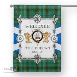 Scotstee Shop Duncan Of Sketraw Tartan Garden Flag - Tartan Flag Clan Badge Scottish Tartan House Flag, tartan garden flag, Tartan Flag, Crest Garden Flag, Garden Flag, Ireland Garden Flag, Family Crest, Custom Flag, Custom Garden Flag, Ireland Custom Flag, clan tartan flags