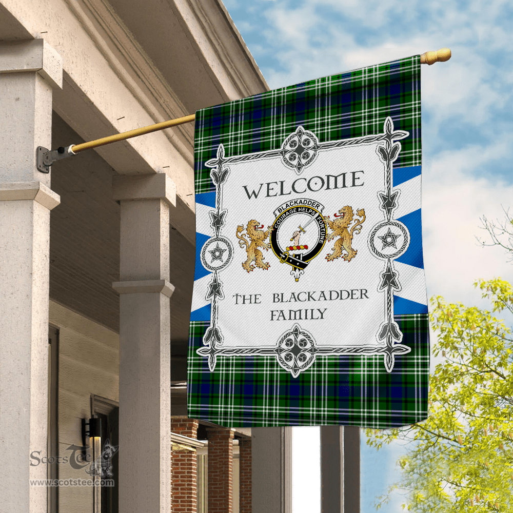 Scotstee Shop Blackadder Tartan Garden Flag - Tartan Flag Clan Badge Scottish Tartan House Flag, tartan garden flag, Tartan Flag, Crest Garden Flag, Garden Flag, Ireland Garden Flag, Family Crest, Custom Flag, Custom Garden Flag, Ireland Custom Flag, clan tartan flags