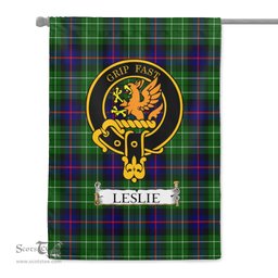 Scotstee Shop Tartan Garden Flag Clan Leslie Badge Scottish Tartan Flag National Tartan Day, Tartan Garden Flag, Tartan Flag, Tartan Flag Scottish, Plaid Flag, Clan Tartan Flag, Scottish Clan Flag