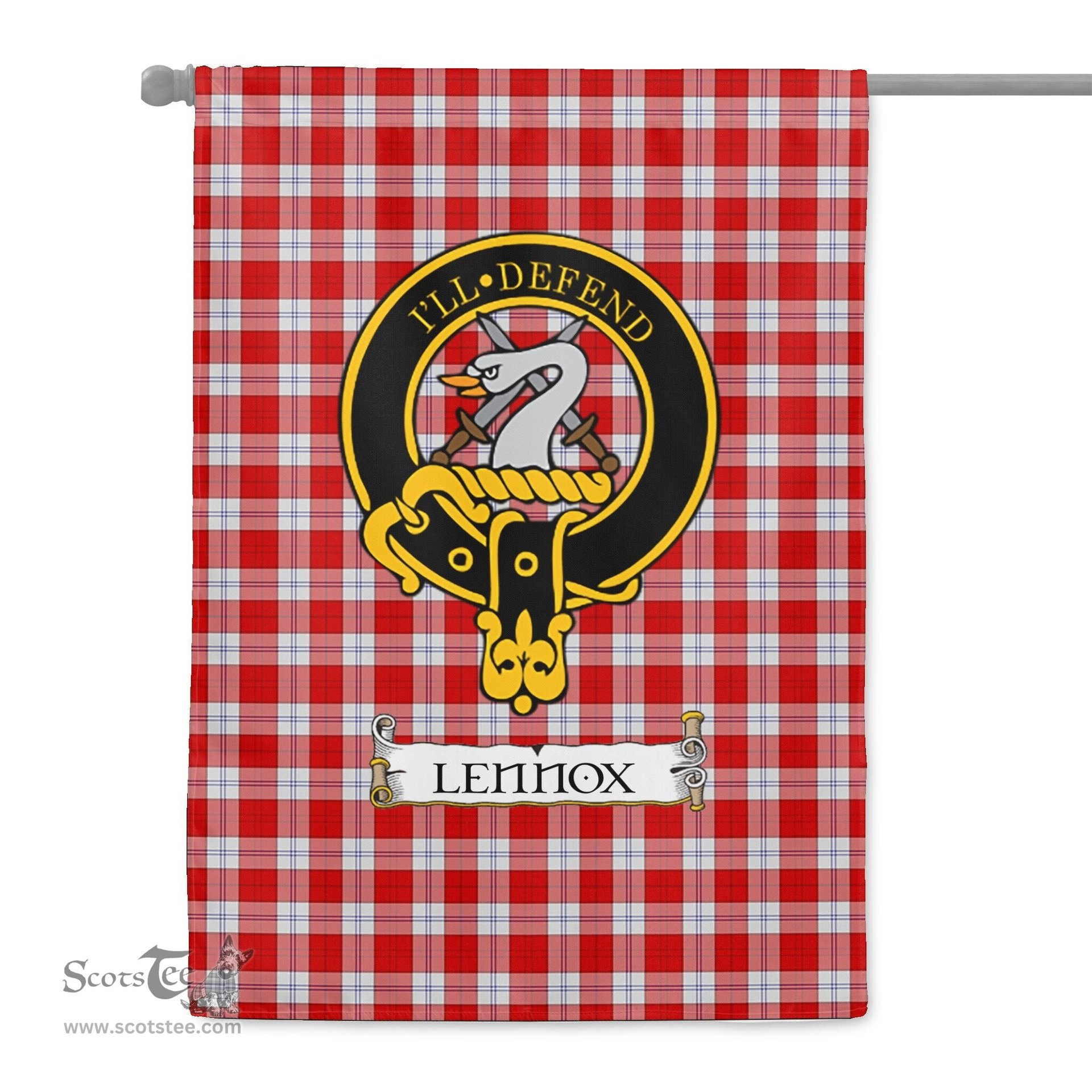 Scotstee Shop Tartan Garden Flag Clan Lennox Dress Badge Scottish Tartan Flag National Tartan Day, Tartan Garden Flag, Tartan Flag, Tartan Flag Scottish, Plaid Flag, Clan Tartan Flag, Scottish Clan Flag