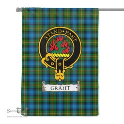 Scotstee Shop Tartan Garden Flag Clan Grant Hunting Badge Scottish Tartan Flag National Tartan Day, Tartan Garden Flag, Tartan Flag, Tartan Flag Scottish, Plaid Flag, Clan Tartan Flag, Scottish Clan Flag