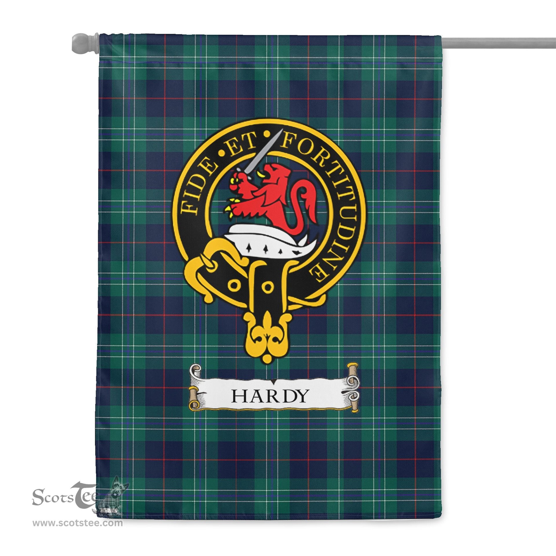 Scotstee Shop Tartan Garden Flag Clan Hardy Badge Scottish Tartan Flag National Tartan Day, Tartan Garden Flag, Tartan Flag, Tartan Flag Scottish, Plaid Flag, Clan Tartan Flag, Scottish Clan Flag