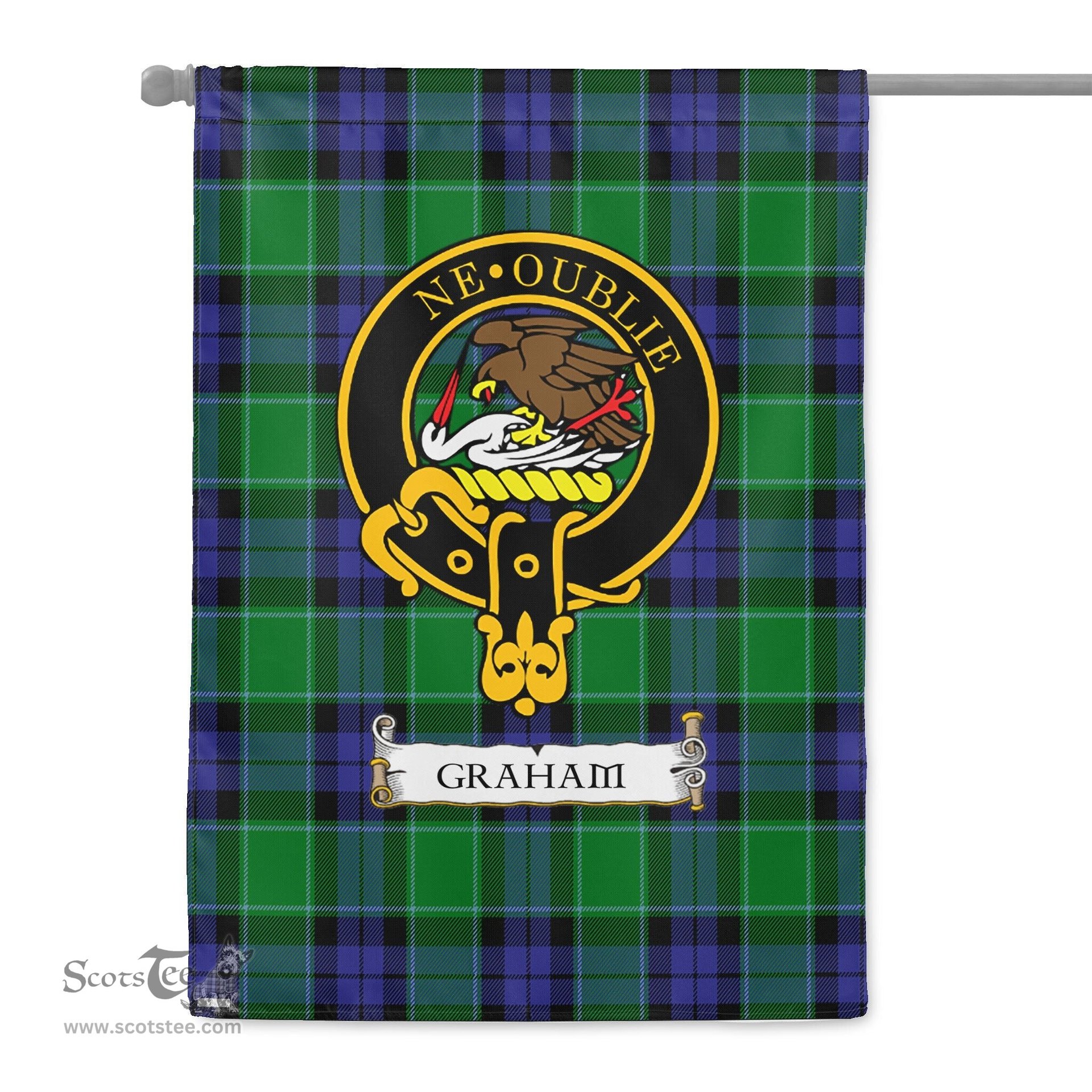 Scotstee Shop Tartan Garden Flag Clan Graham Of Menteith Modern Badge Scottish Tartan Flag National Tartan Day, Tartan Garden Flag, Tartan Flag, Tartan Flag Scottish, Plaid Flag, Clan Tartan Flag, Scottish Clan Flag