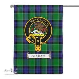 Scotstee Shop Tartan Garden Flag Clan Graham Of Menteith Modern Badge Scottish Tartan Flag National Tartan Day, Tartan Garden Flag, Tartan Flag, Tartan Flag Scottish, Plaid Flag, Clan Tartan Flag, Scottish Clan Flag