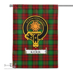 Scotstee Shop Tartan Garden Flag Clan Kerr Modern Badge Scottish Tartan Flag National Tartan Day, Tartan Garden Flag, Tartan Flag, Tartan Flag Scottish, Plaid Flag, Clan Tartan Flag, Scottish Clan Flag