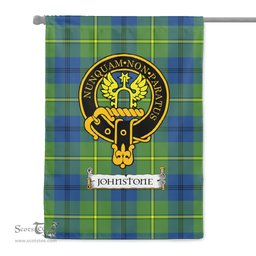Scotstee Shop Tartan Garden Flag Clan Johnston Ancient Badge Scottish Tartan Flag National Tartan Day, Tartan Garden Flag, Tartan Flag, Tartan Flag Scottish, Plaid Flag, Clan Tartan Flag, Scottish Clan Flag