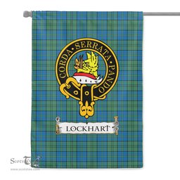 Scotstee Shop Tartan Garden Flag Clan Lockhart Ancient Badge Scottish Tartan Flag National Tartan Day, Tartan Garden Flag, Tartan Flag, Tartan Flag Scottish, Plaid Flag, Clan Tartan Flag, Scottish Clan Flag