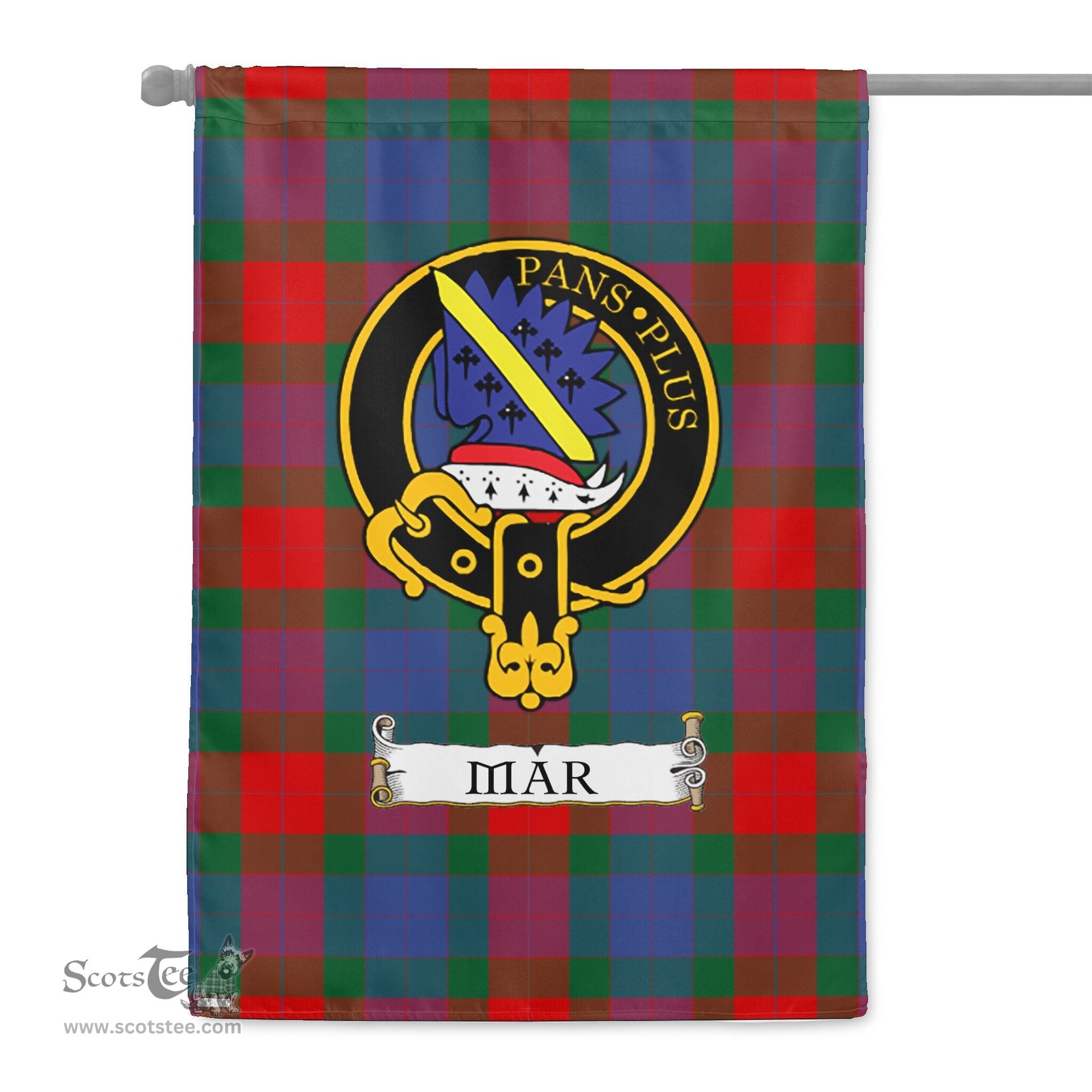 Scotstee Shop Tartan Garden Flag Clan Mar Badge Scottish Tartan Flag National Tartan Day, Tartan Garden Flag, Tartan Flag, Tartan Flag Scottish, Plaid Flag, Clan Tartan Flag, Scottish Clan Flag