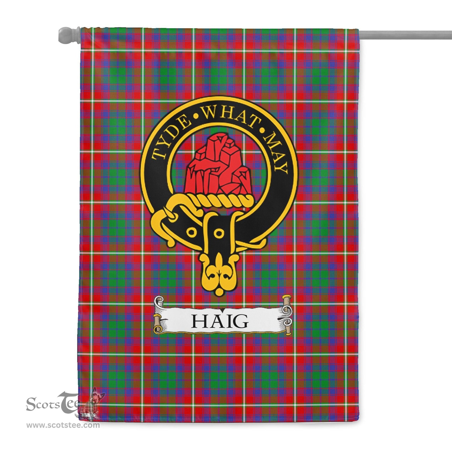 Scotstee Shop Tartan Garden Flag Clan Haig Badge Scottish Tartan Flag National Tartan Day, Tartan Garden Flag, Tartan Flag, Tartan Flag Scottish, Plaid Flag, Clan Tartan Flag, Scottish Clan Flag