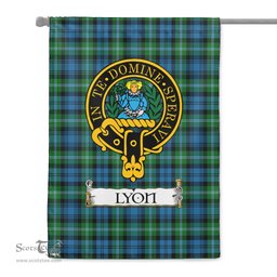 Scotstee Shop Tartan Garden Flag Clan Lyon Hunting Badge Scottish Tartan Flag National Tartan Day, Tartan Garden Flag, Tartan Flag, Tartan Flag Scottish, Plaid Flag, Clan Tartan Flag, Scottish Clan Flag