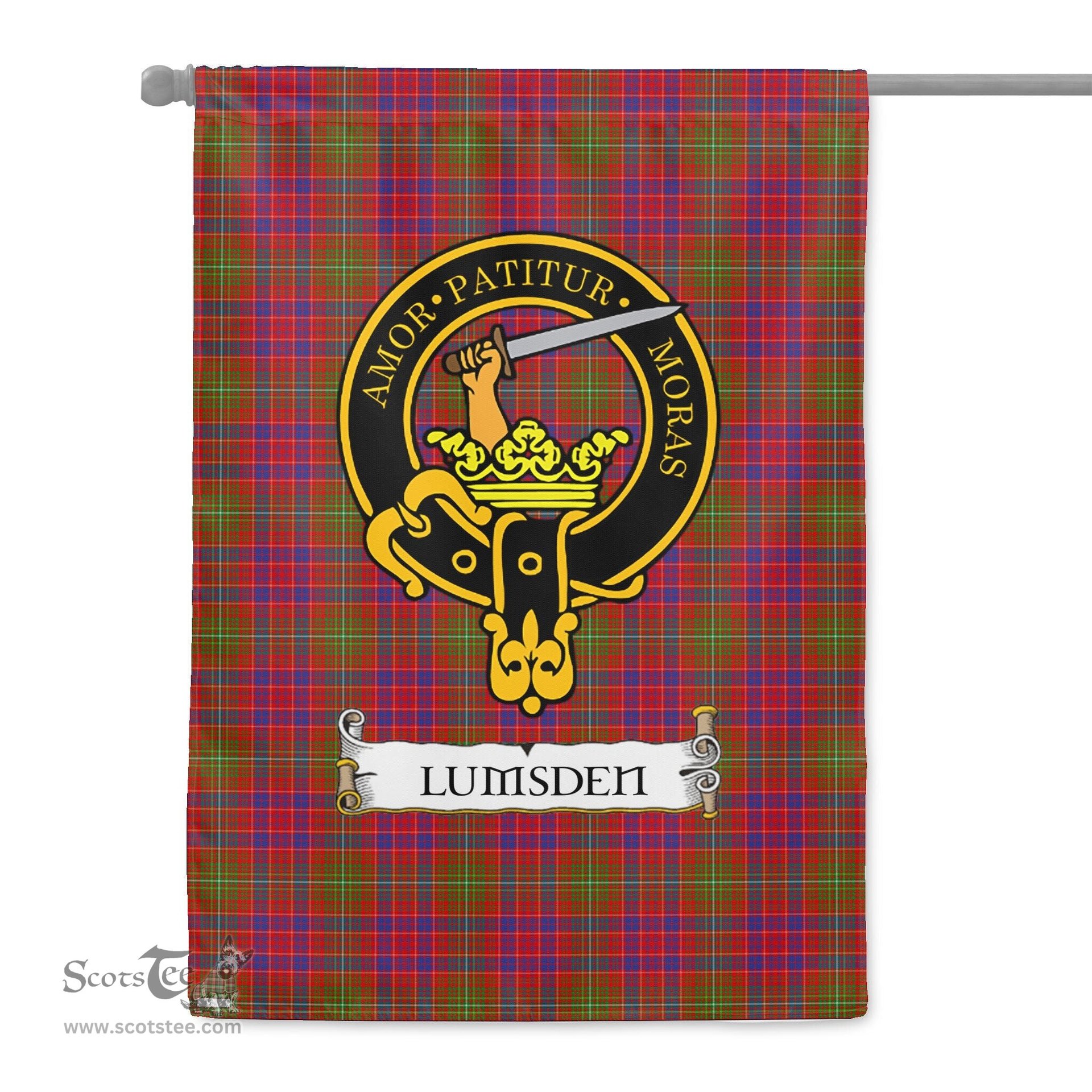 Scotstee Shop Tartan Garden Flag Clan Lumsden Modern Badge Scottish Tartan Flag National Tartan Day, Tartan Garden Flag, Tartan Flag, Tartan Flag Scottish, Plaid Flag, Clan Tartan Flag, Scottish Clan Flag