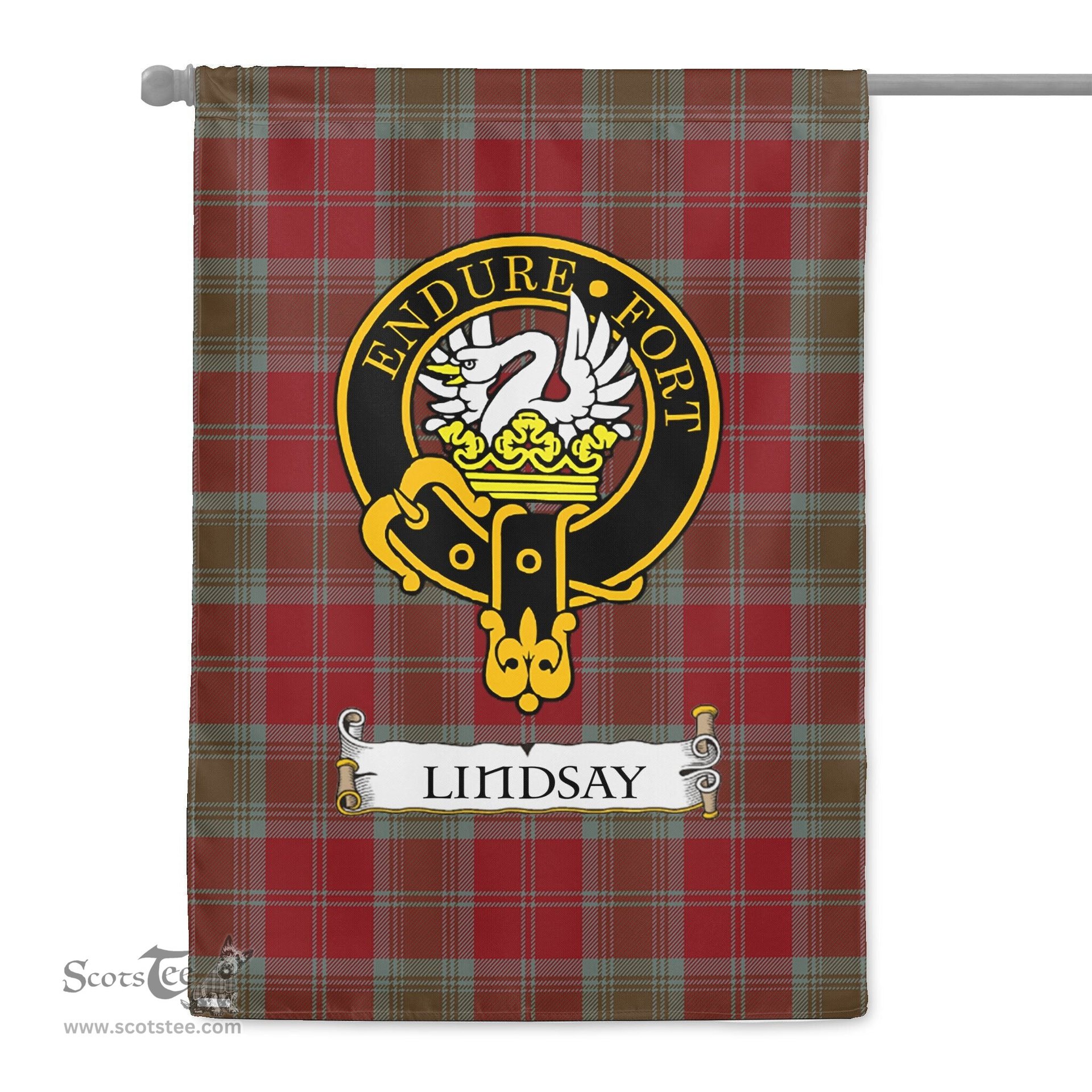 Scotstee Shop Tartan Garden Flag Clan Lindsay Badge Scottish Tartan Flag National Tartan Day, Tartan Garden Flag, Tartan Flag, Tartan Flag Scottish, Plaid Flag, Clan Tartan Flag, Scottish Clan Flag