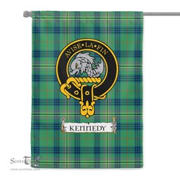 Scotstee Shop Tartan Garden Flag Clan Kennedy Ancient Badge Scottish Tartan Flag National Tartan Day, Tartan Garden Flag, Tartan Flag, Tartan Flag Scottish, Plaid Flag, Clan Tartan Flag, Scottish Clan Flag