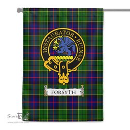 Scotstee Shop Tartan Garden Flag Clan Forsyth Badge Scottish Tartan Flag National Tartan Day, Tartan Garden Flag, Tartan Flag, Tartan Flag Scottish, Plaid Flag, Clan Tartan Flag, Scottish Clan Flag
