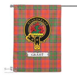Scotstee Shop Tartan Garden Flag Clan Grant Ancient Badge Scottish Tartan Flag National Tartan Day, Tartan Garden Flag, Tartan Flag, Tartan Flag Scottish, Plaid Flag, Clan Tartan Flag, Scottish Clan Flag