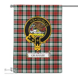 Scotstee Shop Tartan Garden Flag Clan Graham Badge Scottish Tartan Flag National Tartan Day, Tartan Garden Flag, Tartan Flag, Tartan Flag Scottish, Plaid Flag, Clan Tartan Flag, Scottish Clan Flag