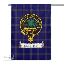 Scotstee Shop Tartan Garden Flag Clan Crichton Badge Scottish Tartan Flag National Tartan Day, Tartan Garden Flag, Tartan Flag, Tartan Flag Scottish, Plaid Flag, Clan Tartan Flag, Scottish Clan Flag