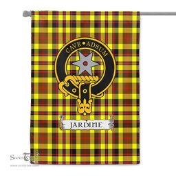 Scotstee Shop Tartan Garden Flag Clan Jardine Yellow Badge Scottish Tartan Flag National Tartan Day, Tartan Garden Flag, Tartan Flag, Tartan Flag Scottish, Plaid Flag, Clan Tartan Flag, Scottish Clan Flag