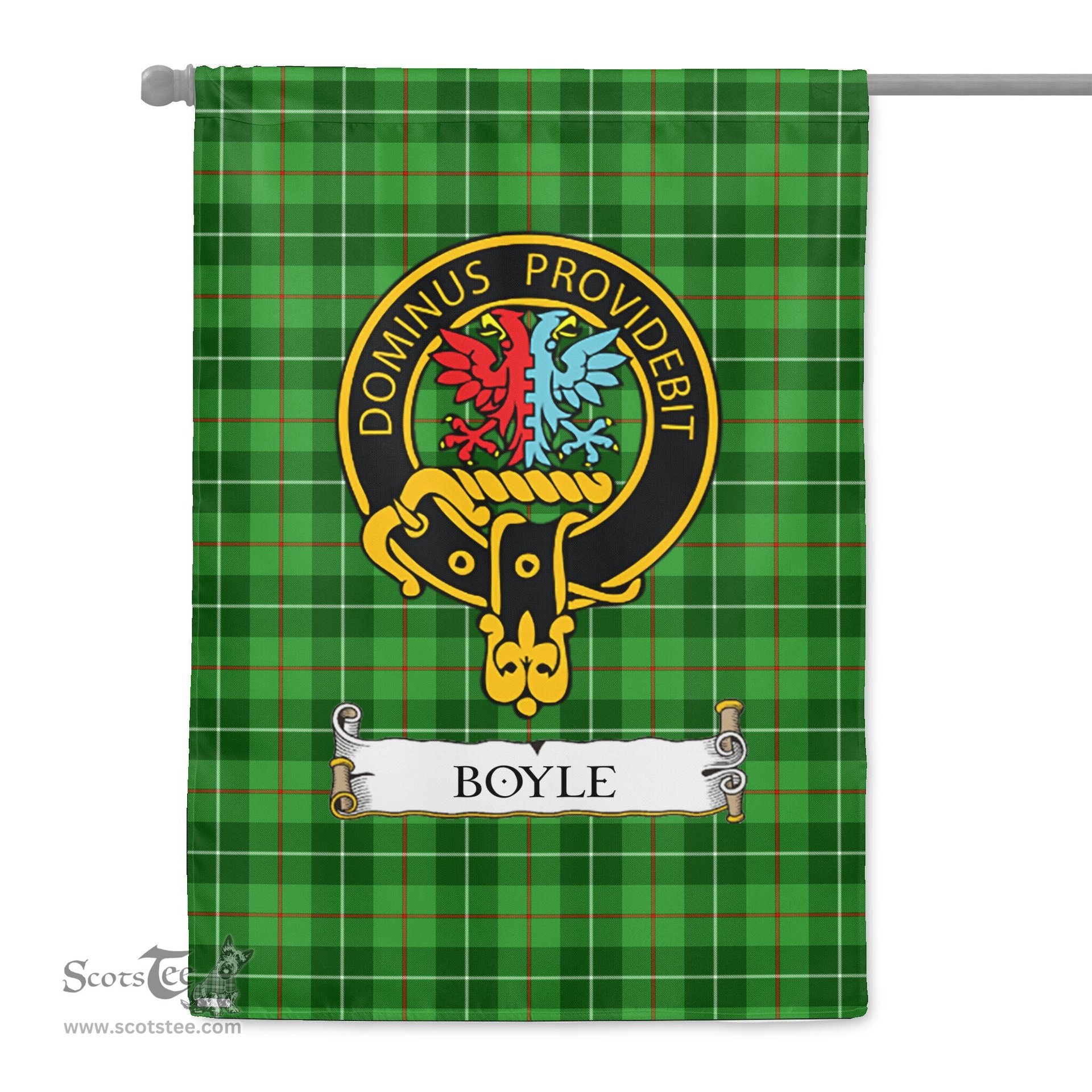 Scotstee Shop Tartan Garden Flag Clan Boyle Badge Scottish Tartan Flag National Tartan Day, Tartan Garden Flag, Tartan Flag, Tartan Flag Scottish, Plaid Flag, Clan Tartan Flag, Scottish Clan Flag