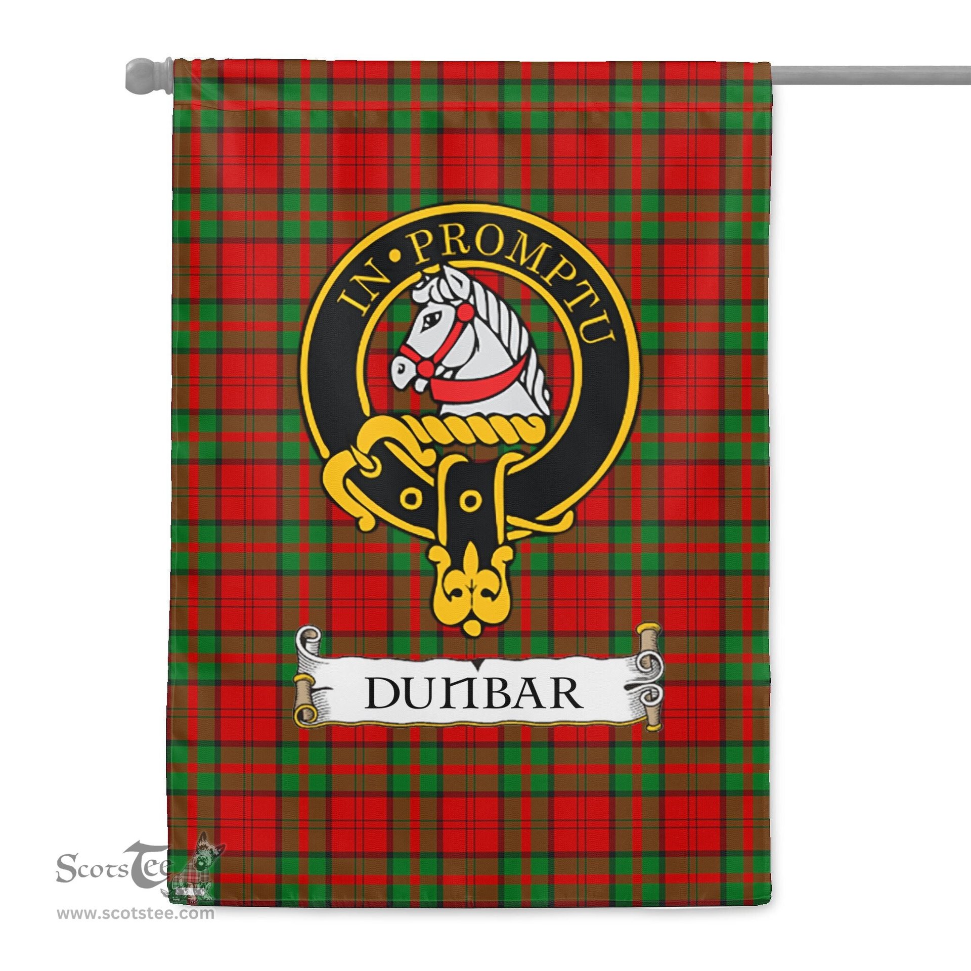 Scotstee Shop Tartan Garden Flag Clan Dunbar Badge Scottish Tartan Flag National Tartan Day, Tartan Garden Flag, Tartan Flag, Tartan Flag Scottish, Plaid Flag, Clan Tartan Flag, Scottish Clan Flag