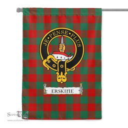 Scotstee Shop Tartan Garden Flag Clan Erskine Badge Scottish Tartan Flag National Tartan Day, Tartan Garden Flag, Tartan Flag, Tartan Flag Scottish, Plaid Flag, Clan Tartan Flag, Scottish Clan Flag