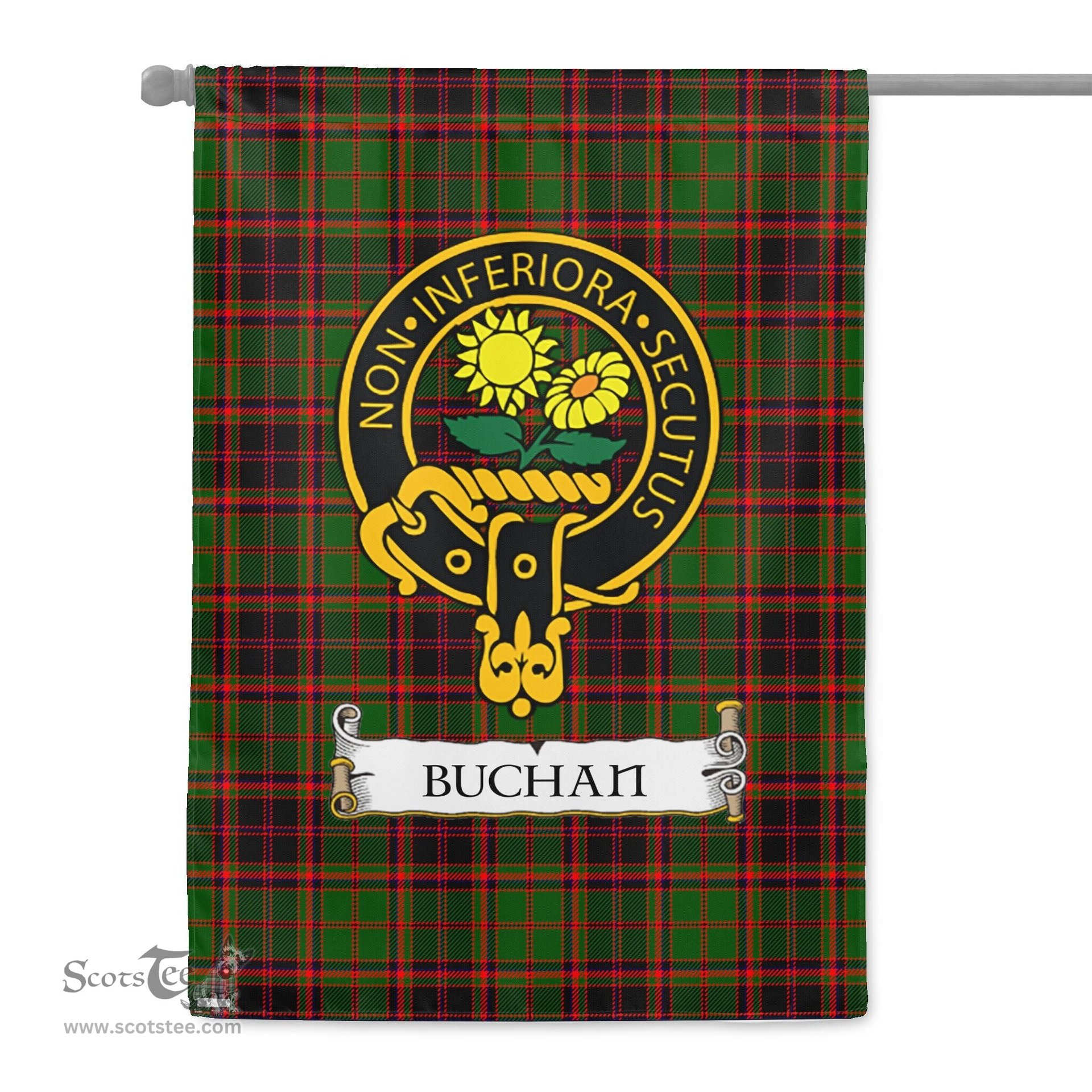 Scotstee Shop Tartan Garden Flag Clan Buchan Badge Scottish Tartan Flag National Tartan Day, Tartan Garden Flag, Tartan Flag, Tartan Flag Scottish, Plaid Flag, Clan Tartan Flag, Scottish Clan Flag