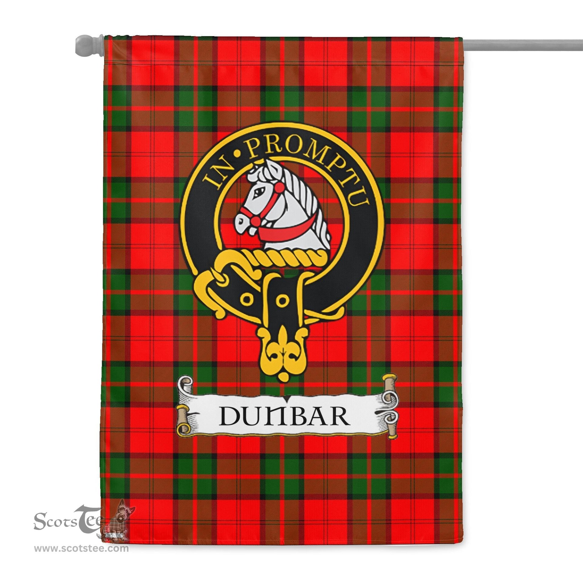 Scotstee Shop Tartan Garden Flag Clan Dunbar Modern Badge Scottish Tartan Flag National Tartan Day, Tartan Garden Flag, Tartan Flag, Tartan Flag Scottish, Plaid Flag, Clan Tartan Flag, Scottish Clan Flag