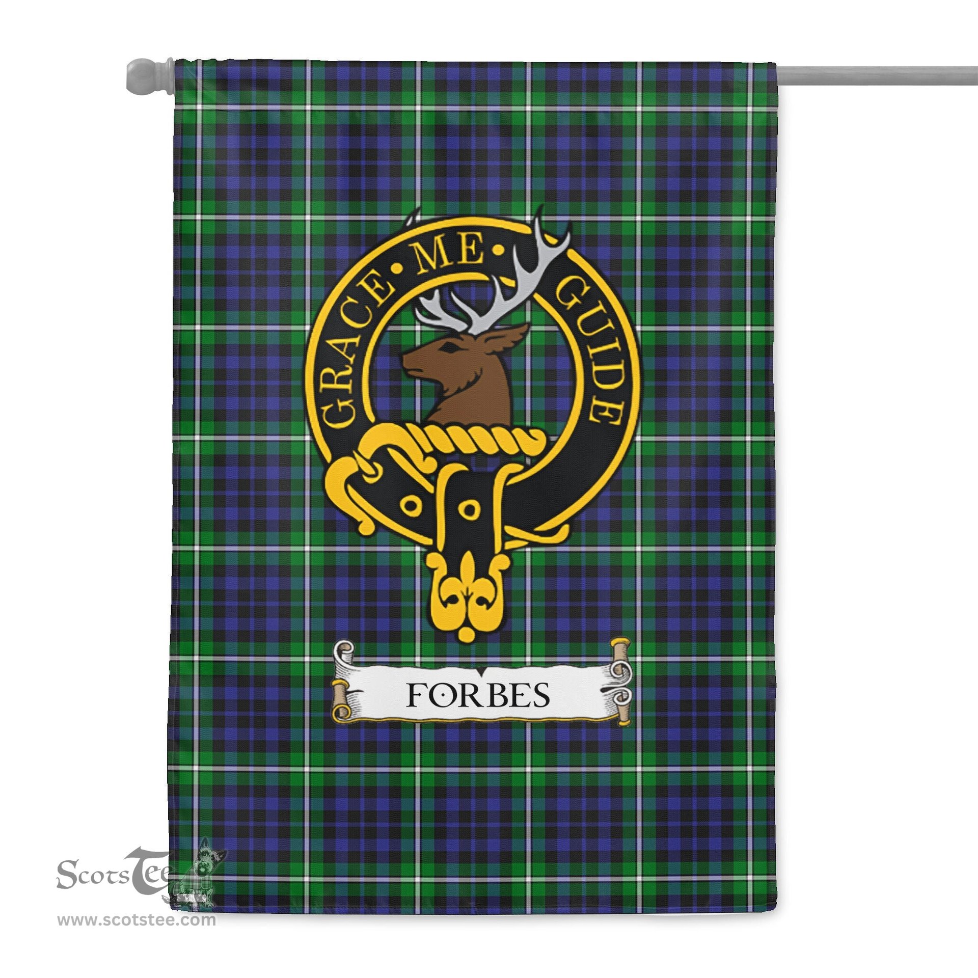 Scotstee Shop Tartan Garden Flag Clan Forbes Lyon Court Badge Scottish Tartan Flag National Tartan Day, Tartan Garden Flag, Tartan Flag, Tartan Flag Scottish, Plaid Flag, Clan Tartan Flag, Scottish Clan Flag