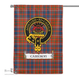 Scotstee Shop Tartan Garden Flag Clan Cameron Of Lochiel Ancient Badge Scottish Tartan Flag National Tartan Day, Tartan Garden Flag, Tartan Flag, Tartan Flag Scottish, Plaid Flag, Clan Tartan Flag, Scottish Clan Flag