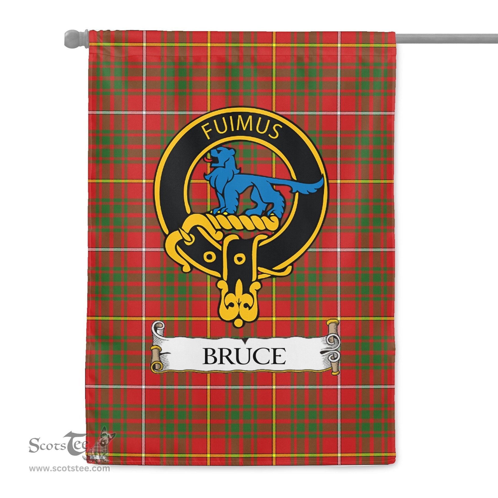 Scotstee Shop Tartan Garden Flag Clan Bruce Badge Scottish Tartan Flag National Tartan Day, Tartan Garden Flag, Tartan Flag, Tartan Flag Scottish, Plaid Flag, Clan Tartan Flag, Scottish Clan Flag