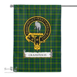 Scotstee Shop Tartan Garden Flag Clan Cranstoun Modern Badge Scottish Tartan Flag National Tartan Day, Tartan Garden Flag, Tartan Flag, Tartan Flag Scottish, Plaid Flag, Clan Tartan Flag, Scottish Clan Flag