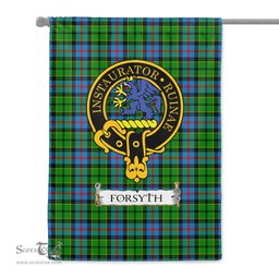 Scotstee Shop Tartan Garden Flag Clan Forsyth Modern Badge Scottish Tartan Flag National Tartan Day, Tartan Garden Flag, Tartan Flag, Tartan Flag Scottish, Plaid Flag, Clan Tartan Flag, Scottish Clan Flag