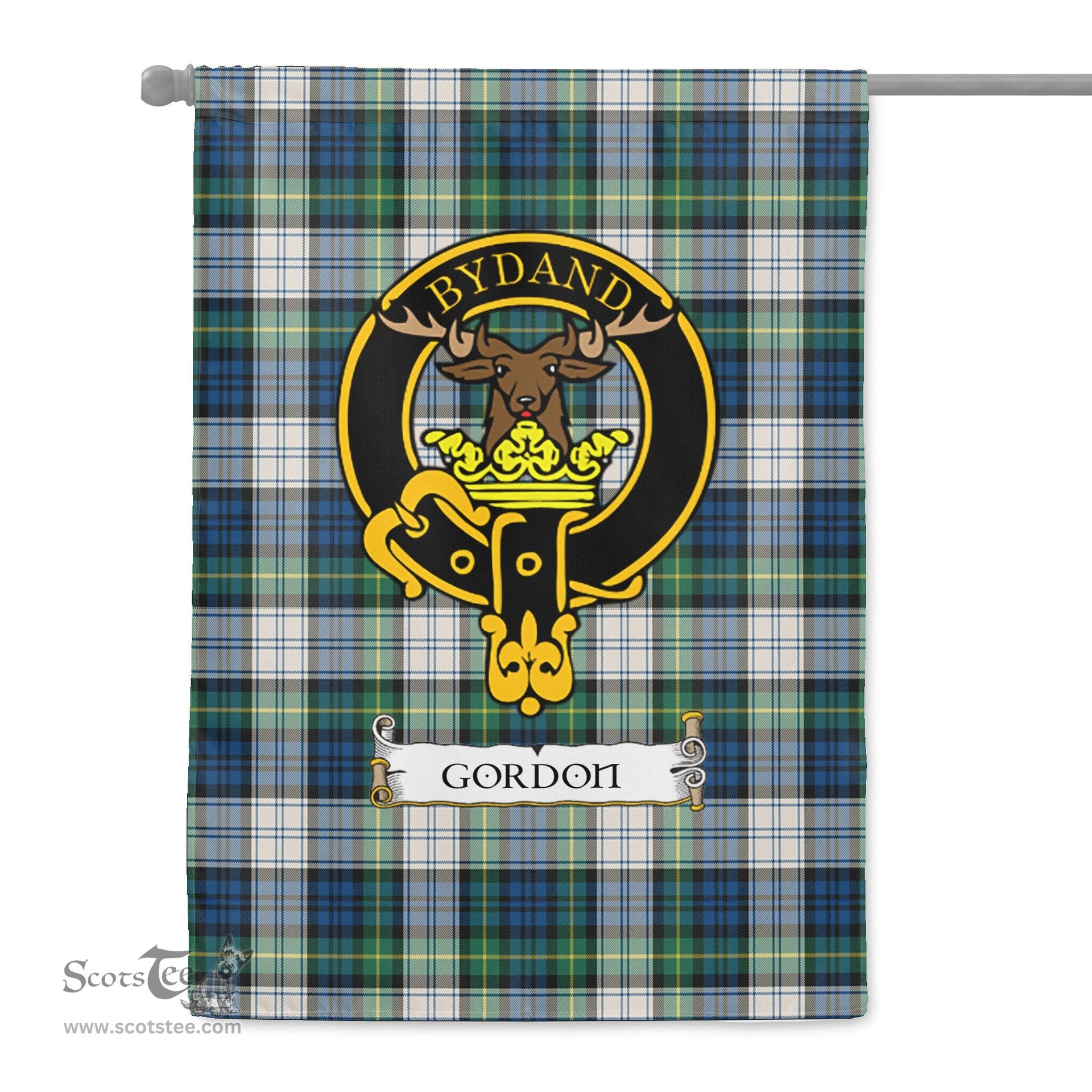 Scotstee Shop Tartan Garden Flag Clan Gordon Dress Ancient Badge Scottish Tartan Flag National Tartan Day, Tartan Garden Flag, Tartan Flag, Tartan Flag Scottish, Plaid Flag, Clan Tartan Flag, Scottish Clan Flag