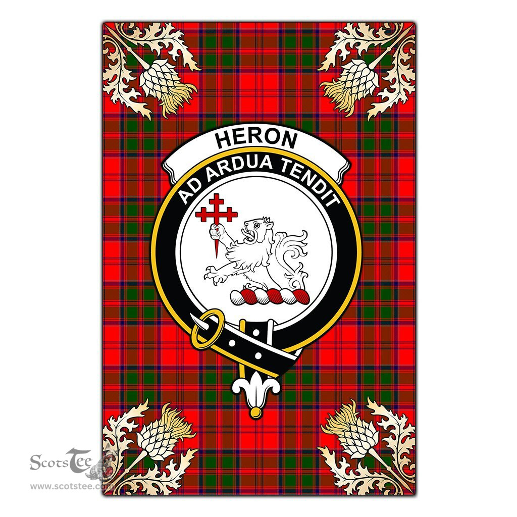Scotstee Shop Heron Clan Crest Gold Thistle New Garden Flag, buffalo plaid garden flag,scottish clan flags,scottish clan flags uk,scottish family crest flags,scottish flag tartans,Scottish Tartan House Flag,Tartan Clan Flag,tartan day flag,Tartan Garden Flag,Clan Badge Tartan Flag,clan tartan flag,green tartan flag, scottish family crest flags,scottish clan flags,scottish clan flags uk,scottish family crest flags,scottish flag tartans,scottish tartan flag,tartan army flag