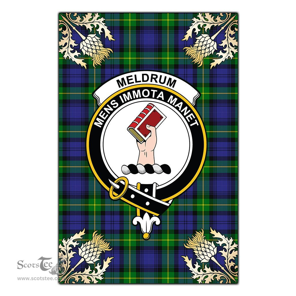 Scotstee Shop Meldrum Clan Crest Gold Thistle New Garden Flag, buffalo plaid garden flag,scottish clan flags,scottish clan flags uk,scottish family crest flags,scottish flag tartans,Scottish Tartan House Flag,Tartan Clan Flag,tartan day flag,Tartan Garden Flag,Clan Badge Tartan Flag,clan tartan flag,green tartan flag, scottish family crest flags,scottish clan flags,scottish clan flags uk,scottish family crest flags,scottish flag tartans,scottish tartan flag,tartan army flag