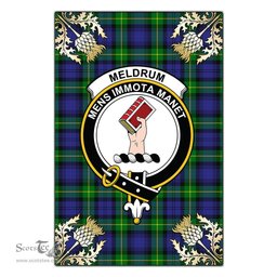 Scotstee Shop Meldrum Clan Crest Gold Thistle New Garden Flag, buffalo plaid garden flag,scottish clan flags,scottish clan flags uk,scottish family crest flags,scottish flag tartans,Scottish Tartan House Flag,Tartan Clan Flag,tartan day flag,Tartan Garden Flag,Clan Badge Tartan Flag,clan tartan flag,green tartan flag, scottish family crest flags,scottish clan flags,scottish clan flags uk,scottish family crest flags,scottish flag tartans,scottish tartan flag,tartan army flag