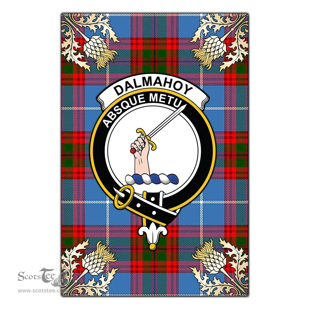 Scotstee Shop Dalmahoy Clan Crest Gold Thistle New Garden Flag, buffalo plaid garden flag,scottish clan flags,scottish clan flags uk,scottish family crest flags,scottish flag tartans,Scottish Tartan House Flag,Tartan Clan Flag,tartan day flag,Tartan Garden Flag,Clan Badge Tartan Flag,clan tartan flag,green tartan flag, scottish family crest flags,scottish clan flags,scottish clan flags uk,scottish family crest flags,scottish flag tartans,scottish tartan flag,tartan army flag