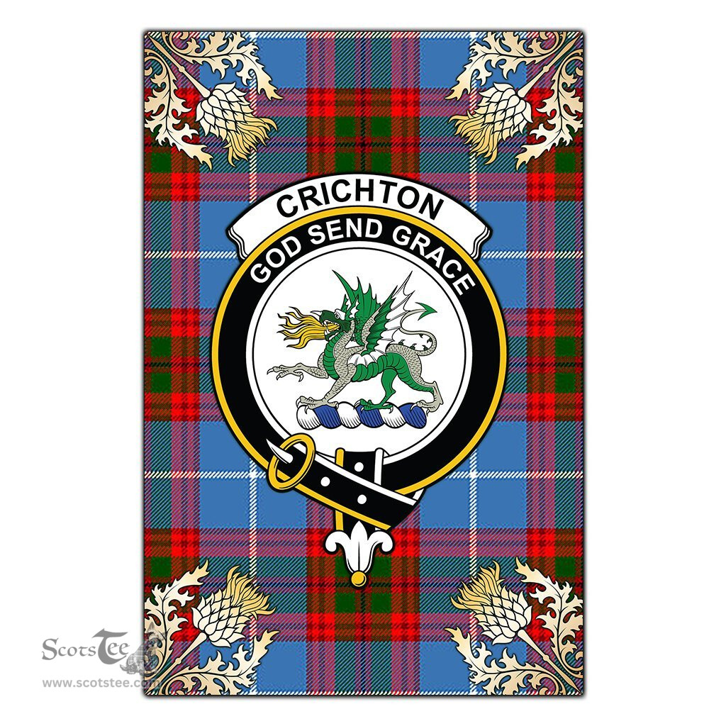 Scotstee Shop Crichton Clan Crest Gold Thistle New Garden Flag, buffalo plaid garden flag,scottish clan flags,scottish clan flags uk,scottish family crest flags,scottish flag tartans,Scottish Tartan House Flag,Tartan Clan Flag,tartan day flag,Tartan Garden Flag,Clan Badge Tartan Flag,clan tartan flag,green tartan flag, scottish family crest flags,scottish clan flags,scottish clan flags uk,scottish family crest flags,scottish flag tartans,scottish tartan flag,tartan army flag