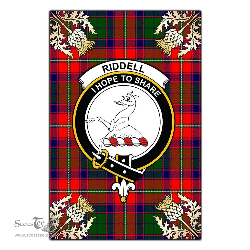 Scotstee Shop Riddell Clan Crest Gold Thistle New Garden Flag, buffalo plaid garden flag,scottish clan flags,scottish clan flags uk,scottish family crest flags,scottish flag tartans,Scottish Tartan House Flag,Tartan Clan Flag,tartan day flag,Tartan Garden Flag,Clan Badge Tartan Flag,clan tartan flag,green tartan flag, scottish family crest flags,scottish clan flags,scottish clan flags uk,scottish family crest flags,scottish flag tartans,scottish tartan flag,tartan army flag