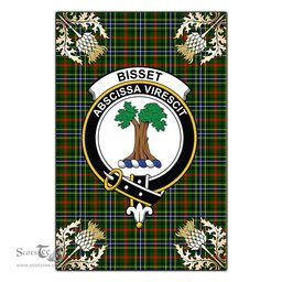 Scotstee Shop Bisset Clan Crest Gold Thistle New Garden Flag, buffalo plaid garden flag,scottish clan flags,scottish clan flags uk,scottish family crest flags,scottish flag tartans,Scottish Tartan House Flag,Tartan Clan Flag,tartan day flag,Tartan Garden Flag,Clan Badge Tartan Flag,clan tartan flag,green tartan flag, scottish family crest flags,scottish clan flags,scottish clan flags uk,scottish family crest flags,scottish flag tartans,scottish tartan flag,tartan army flag