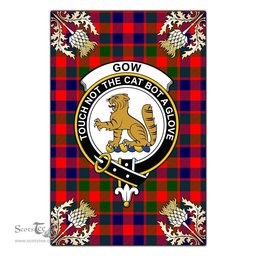 Scotstee Shop Gow of McGouan Clan Crest Gold Thistle New Garden Flag, buffalo plaid garden flag,scottish clan flags,scottish clan flags uk,scottish family crest flags,scottish flag tartans,Scottish Tartan House Flag,Tartan Clan Flag,tartan day flag,Tartan Garden Flag,Clan Badge Tartan Flag,clan tartan flag,green tartan flag, scottish family crest flags,scottish clan flags,scottish clan flags uk,scottish family crest flags,scottish flag tartans,scottish tartan flag,tartan army flag