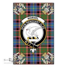 Scotstee Shop Norvel Clan Crest Gold Thistle New Garden Flag, buffalo plaid garden flag,scottish clan flags,scottish clan flags uk,scottish family crest flags,scottish flag tartans,Scottish Tartan House Flag,Tartan Clan Flag,tartan day flag,Tartan Garden Flag,Clan Badge Tartan Flag,clan tartan flag,green tartan flag, scottish family crest flags,scottish clan flags,scottish clan flags uk,scottish family crest flags,scottish flag tartans,scottish tartan flag,tartan army flag