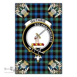 Scotstee Shop Guthrie Ancient Clan Crest Gold Thistle New Garden Flag, buffalo plaid garden flag,scottish clan flags,scottish clan flags uk,scottish family crest flags,scottish flag tartans,Scottish Tartan House Flag,Tartan Clan Flag,tartan day flag,Tartan Garden Flag,Clan Badge Tartan Flag,clan tartan flag,green tartan flag, scottish family crest flags,scottish clan flags,scottish clan flags uk,scottish family crest flags,scottish flag tartans,scottish tartan flag,tartan army flag
