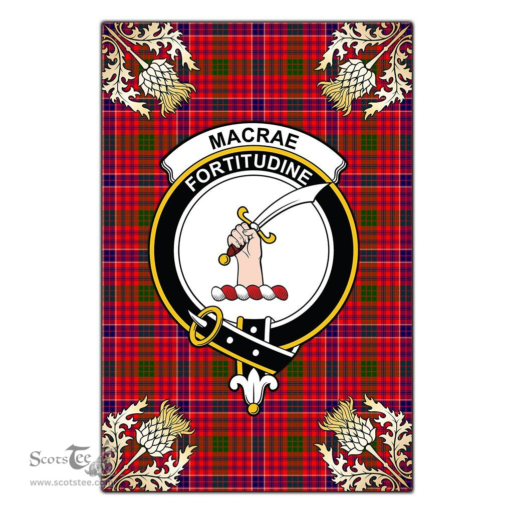 Scotstee Shop MacRae Modern Clan Crest Gold Thistle New Garden Flag, buffalo plaid garden flag,scottish clan flags,scottish clan flags uk,scottish family crest flags,scottish flag tartans,Scottish Tartan House Flag,Tartan Clan Flag,tartan day flag,Tartan Garden Flag,Clan Badge Tartan Flag,clan tartan flag,green tartan flag, scottish family crest flags,scottish clan flags,scottish clan flags uk,scottish family crest flags,scottish flag tartans,scottish tartan flag,tartan army flag