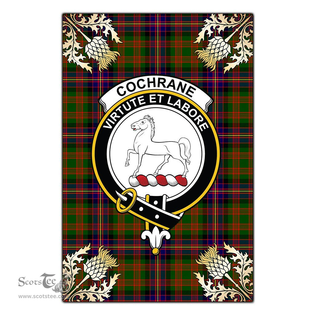 Scotstee Shop Cochrane Modern Clan Crest Gold Thistle New Garden Flag, buffalo plaid garden flag,scottish clan flags,scottish clan flags uk,scottish family crest flags,scottish flag tartans,Scottish Tartan House Flag,Tartan Clan Flag,tartan day flag,Tartan Garden Flag,Clan Badge Tartan Flag,clan tartan flag,green tartan flag, scottish family crest flags,scottish clan flags,scottish clan flags uk,scottish family crest flags,scottish flag tartans,scottish tartan flag,tartan army flag