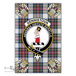 Scotstee Shop Dennistoun Clan Crest Gold Thistle New Garden Flag, buffalo plaid garden flag,scottish clan flags,scottish clan flags uk,scottish family crest flags,scottish flag tartans,Scottish Tartan House Flag,Tartan Clan Flag,tartan day flag,Tartan Garden Flag,Clan Badge Tartan Flag,clan tartan flag,green tartan flag, scottish family crest flags,scottish clan flags,scottish clan flags uk,scottish family crest flags,scottish flag tartans,scottish tartan flag,tartan army flag