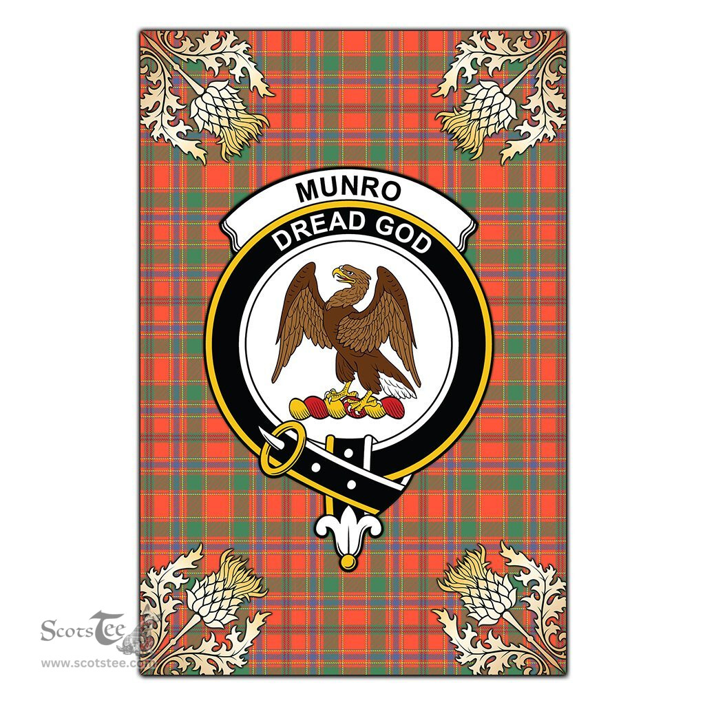 Scotstee Shop Munro Ancient Clan Crest Gold Thistle New Garden Flag, buffalo plaid garden flag,scottish clan flags,scottish clan flags uk,scottish family crest flags,scottish flag tartans,Scottish Tartan House Flag,Tartan Clan Flag,tartan day flag,Tartan Garden Flag,Clan Badge Tartan Flag,clan tartan flag,green tartan flag, scottish family crest flags,scottish clan flags,scottish clan flags uk,scottish family crest flags,scottish flag tartans,scottish tartan flag,tartan army flag
