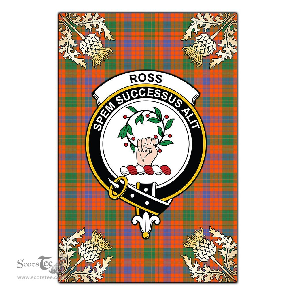 Scotstee Shop Ross Ancient Clan Crest Gold Thistle New Garden Flag, buffalo plaid garden flag,scottish clan flags,scottish clan flags uk,scottish family crest flags,scottish flag tartans,Scottish Tartan House Flag,Tartan Clan Flag,tartan day flag,Tartan Garden Flag,Clan Badge Tartan Flag,clan tartan flag,green tartan flag, scottish family crest flags,scottish clan flags,scottish clan flags uk,scottish family crest flags,scottish flag tartans,scottish tartan flag,tartan army flag