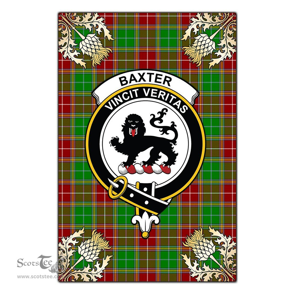 Scotstee Shop Baxter Modern Clan Crest Gold Thistle New Garden Flag, buffalo plaid garden flag,scottish clan flags,scottish clan flags uk,scottish family crest flags,scottish flag tartans,Scottish Tartan House Flag,Tartan Clan Flag,tartan day flag,Tartan Garden Flag,Clan Badge Tartan Flag,clan tartan flag,green tartan flag, scottish family crest flags,scottish clan flags,scottish clan flags uk,scottish family crest flags,scottish flag tartans,scottish tartan flag,tartan army flag