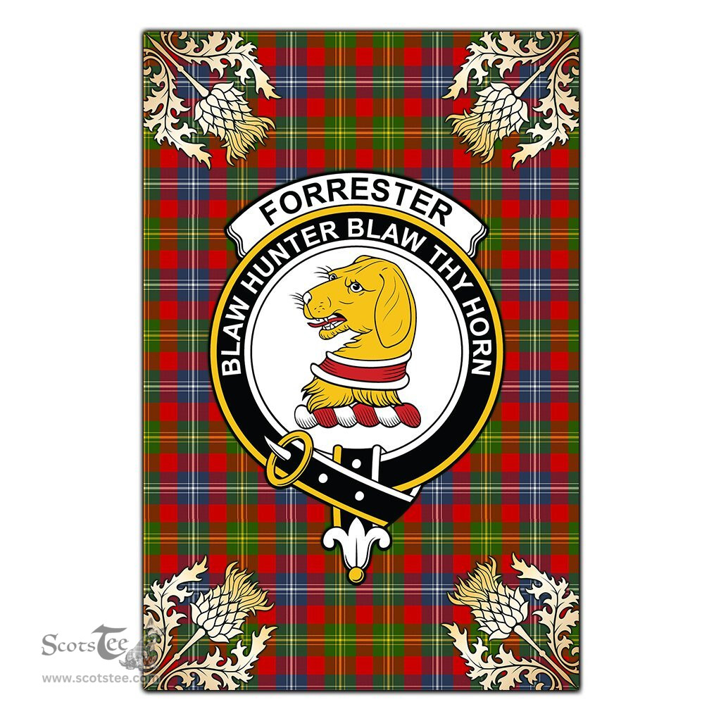 Scotstee Shop Forrester Clan Crest Gold Thistle New Garden Flag, buffalo plaid garden flag,scottish clan flags,scottish clan flags uk,scottish family crest flags,scottish flag tartans,Scottish Tartan House Flag,Tartan Clan Flag,tartan day flag,Tartan Garden Flag,Clan Badge Tartan Flag,clan tartan flag,green tartan flag, scottish family crest flags,scottish clan flags,scottish clan flags uk,scottish family crest flags,scottish flag tartans,scottish tartan flag,tartan army flag